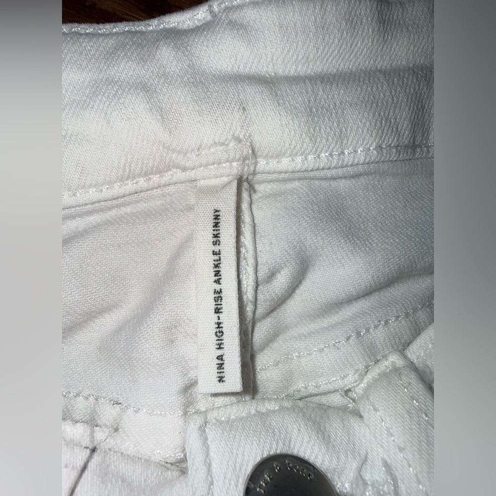 Pristine Excellent Rag & Bone Nina High Rise Ankle Skinny Jeans 26 - Picture 15 of 15